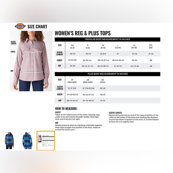 DICKIES Duratech Renegade Flannel Shirt, Snap Button Closure, Blue Plaid, Large - Picture 8 of 9